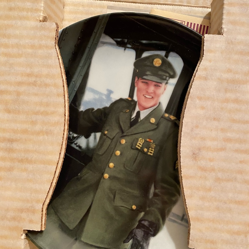 Elvis Presley Limited Edition Collectible Plate